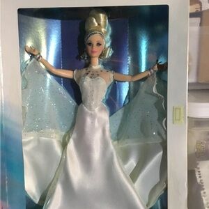 Showgirl Barbie , vintage elegantly dressed and modeled showing her beauty